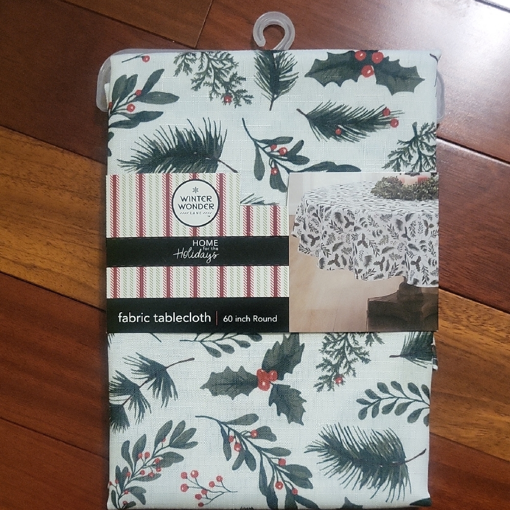 Winter Wonder Lane – Home for the Holidays Tablecloth